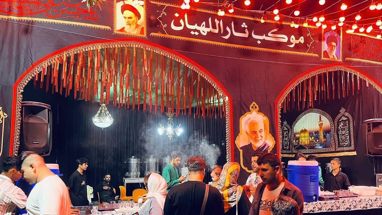 زائران امام مهربانی ها، میهمان موکب کرمانی ها