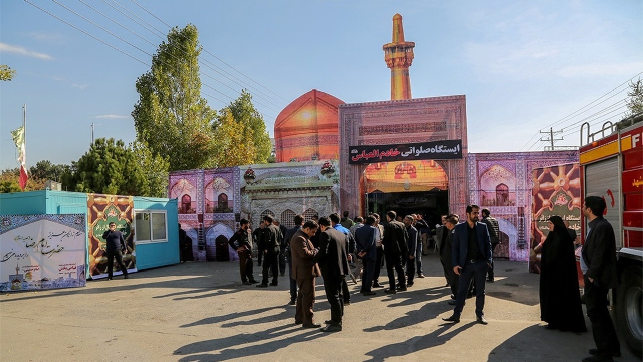 ایستگاه‌های استقبال از زائران پیاده و سواره شهرداری مشهد تجهیز شد