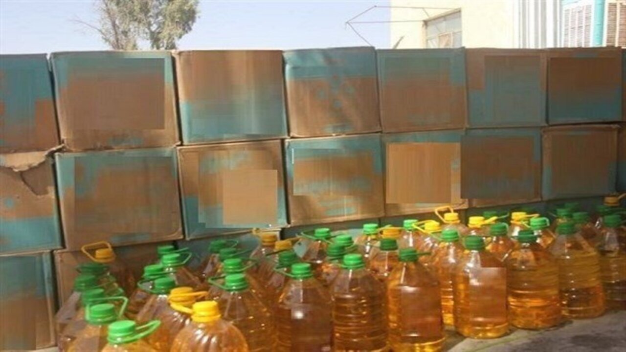 کشف بیش از۲ تن روغن خوراکی قاچاق در کاشمر
