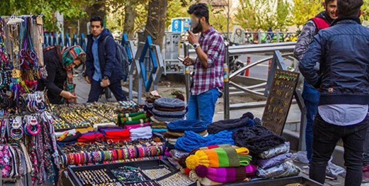 دستفروشی در خیابان