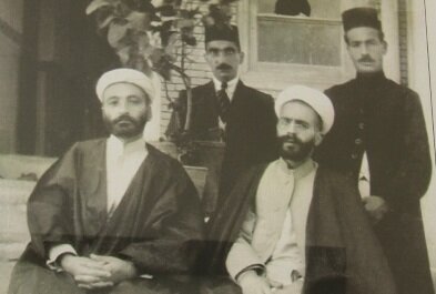 شیخ محمد خیابانی ردیف اول از راست
