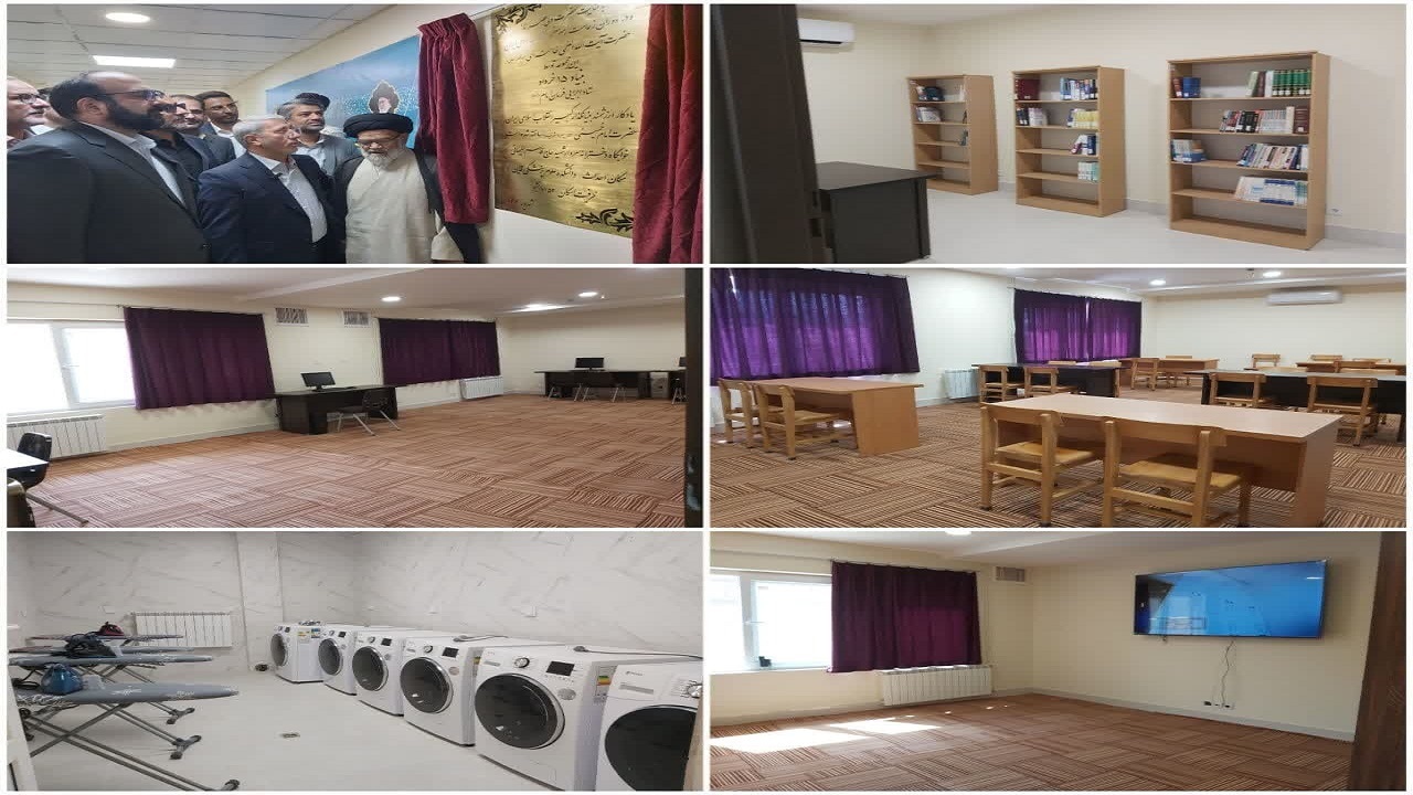 افتتاح خوابگاه سردار شهیدحاج قاسم سلیمانی در قاین
