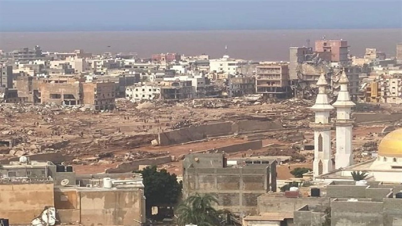 دفن ۴ هزار جسد فقط در شهر «درنه» لیبی + فیلم