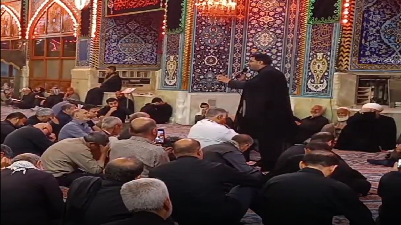 برگزاری مراسم عزاداری روز‌های پایانی ماه صفر در کربلای معلی