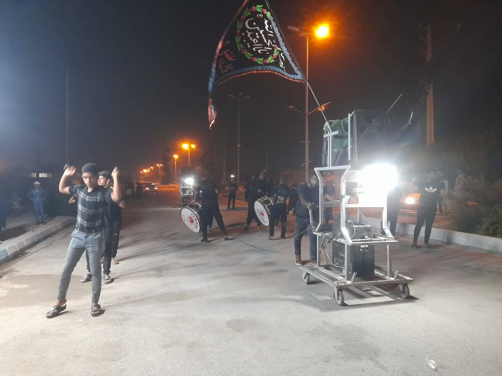 مراسم سوگواری ماه صفر در شهر کاکی