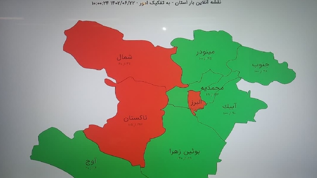 کدام مناطق استان قزوین برق بیشتری مصرف می‌کنند؟