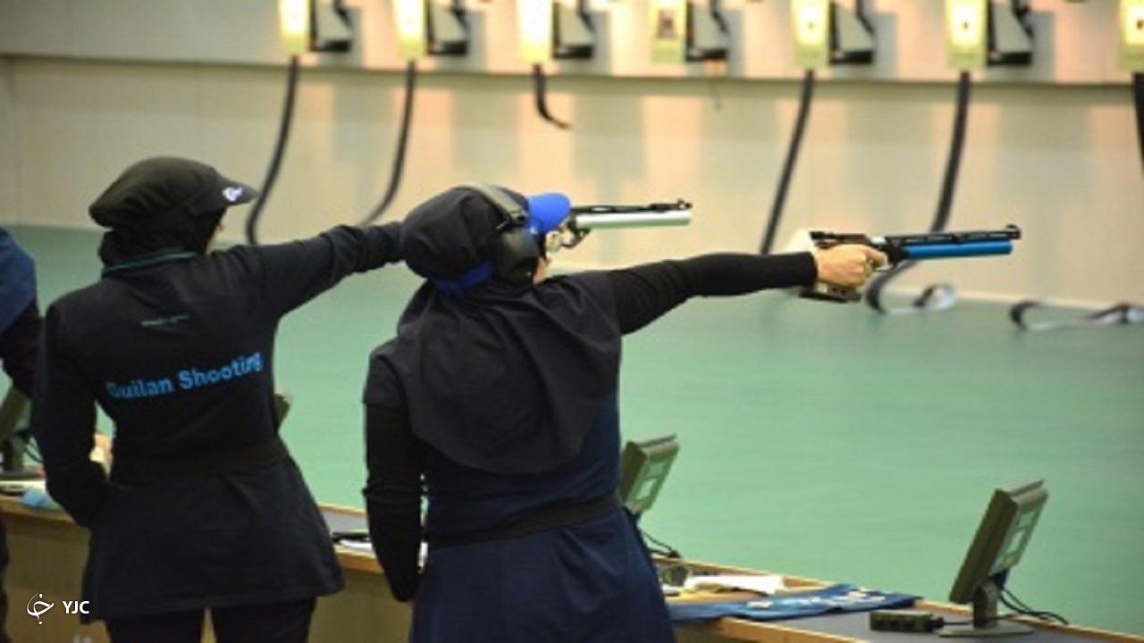 کسب مقام سوم توسط تیم تپانچه دختران آذربایجان‌غربی