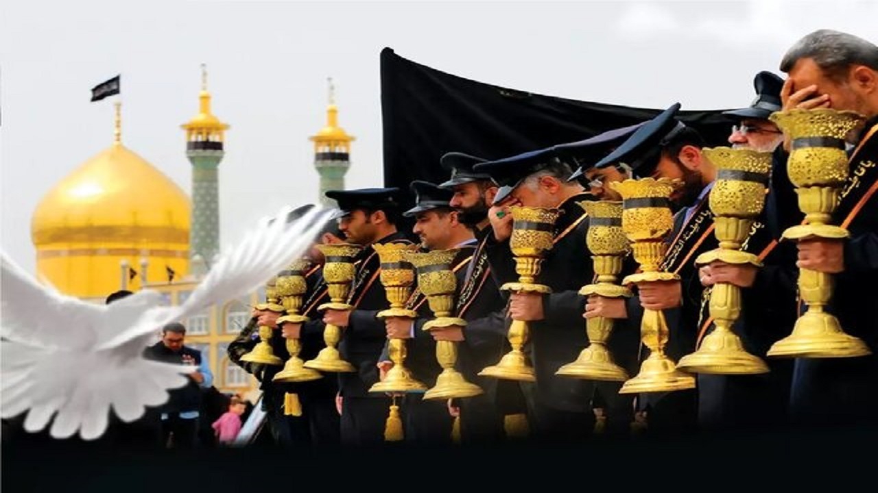دسته خادمان حرم حضرت معصومه (س) در سالروز شهادت امام رضا (ع) برپا می‌شود