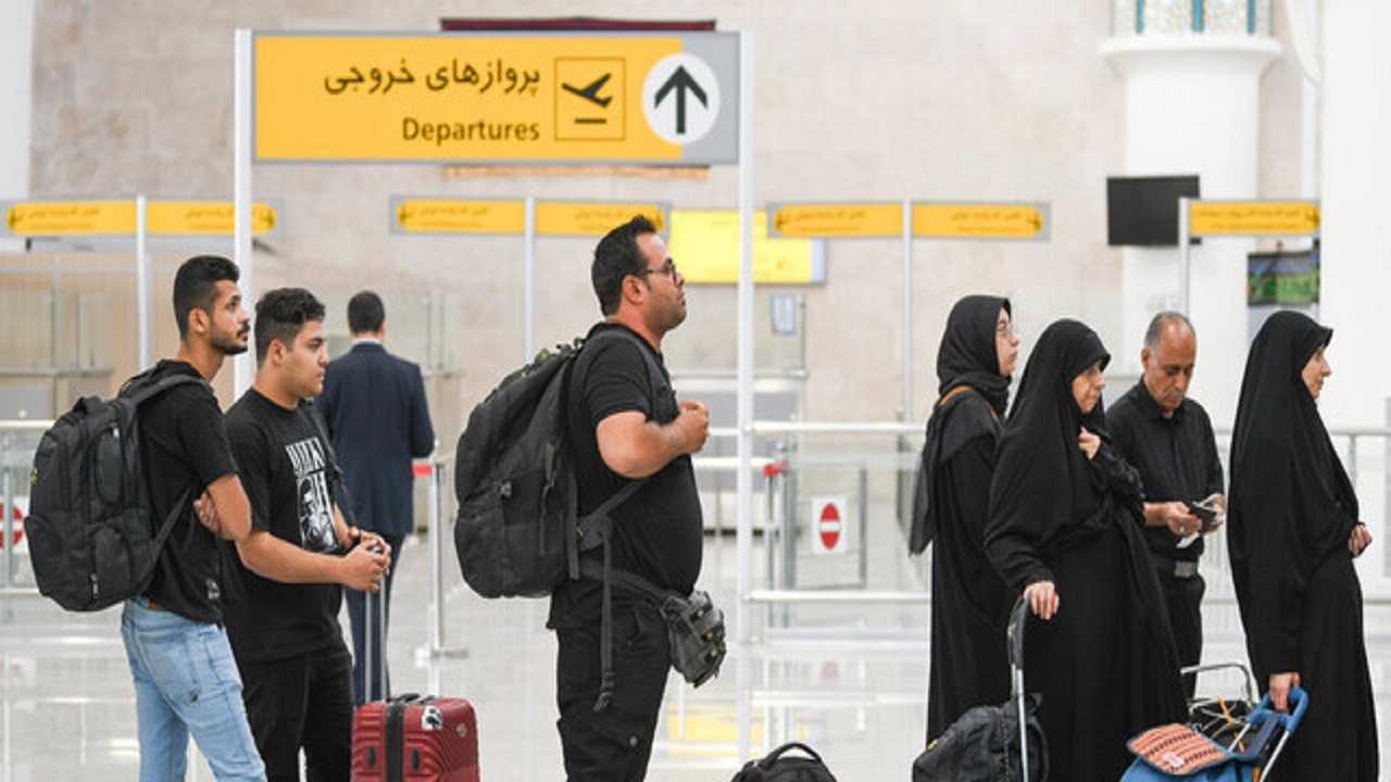 جابجایی حدود ۱۲ هزار و ۵۰۰ نفر از طریق پرواز‌های فرودگاه کرمانشاه