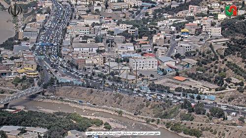 ترافیک سنگین جاده شمال ترافیک سنگین جاده شمال