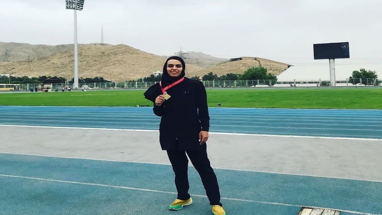 حضور بانوی کردستانی در اردوی تیم ملی دو و میدانی