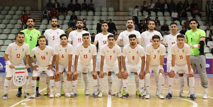 برتری تیم ملی فوتسال ایران مقابل پاراگوئه