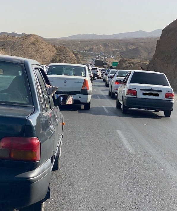 ترافیک جاده مشهد