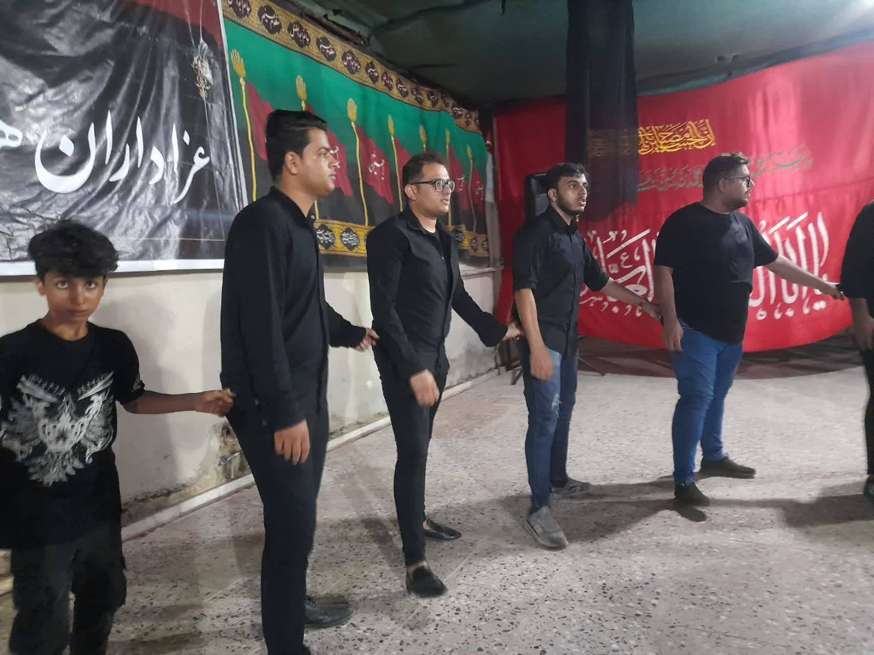 مراسم سینه زنی دهه پایانی ماه صفر