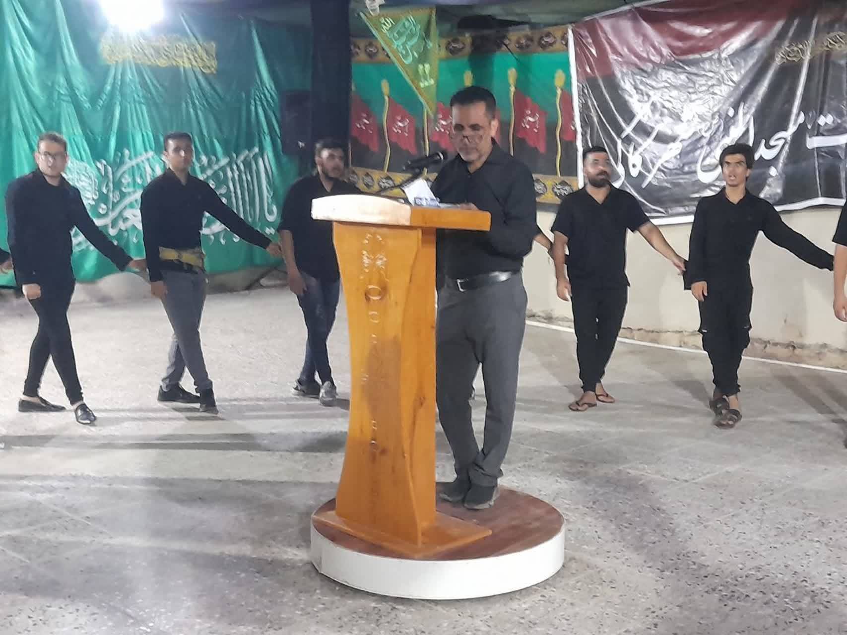 مراسم سینه زنی دهه پایانی ماه صفر