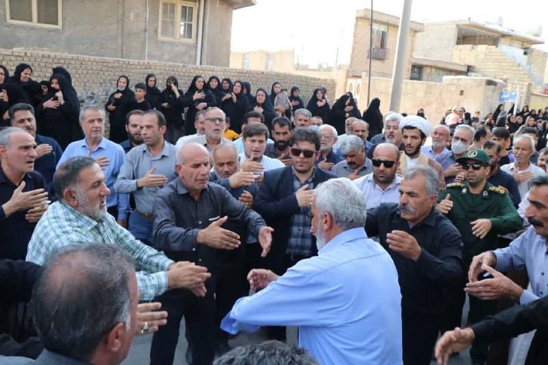 مراسم تشییع شهید
