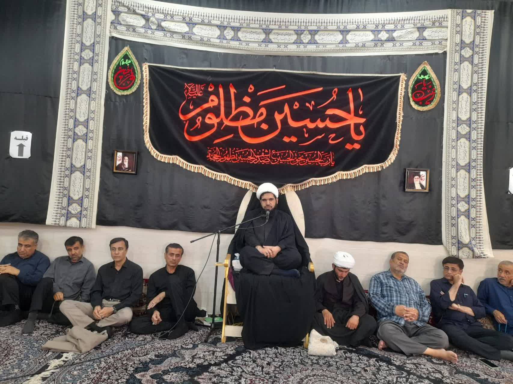 مزاسم سخنرانی ماه صفر در شهر کاکی