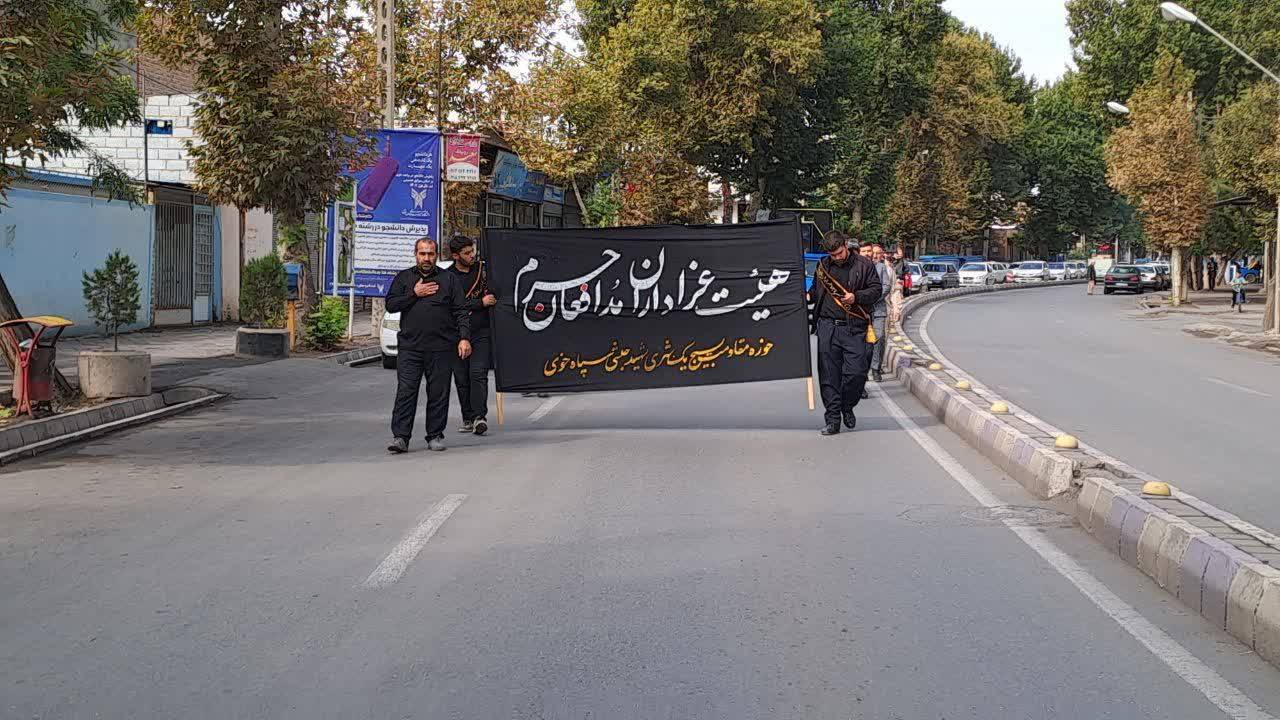 دسته های عزاداری در خوی