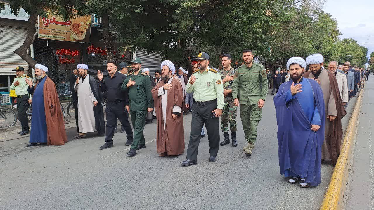 دسته های عزاداری در خوی