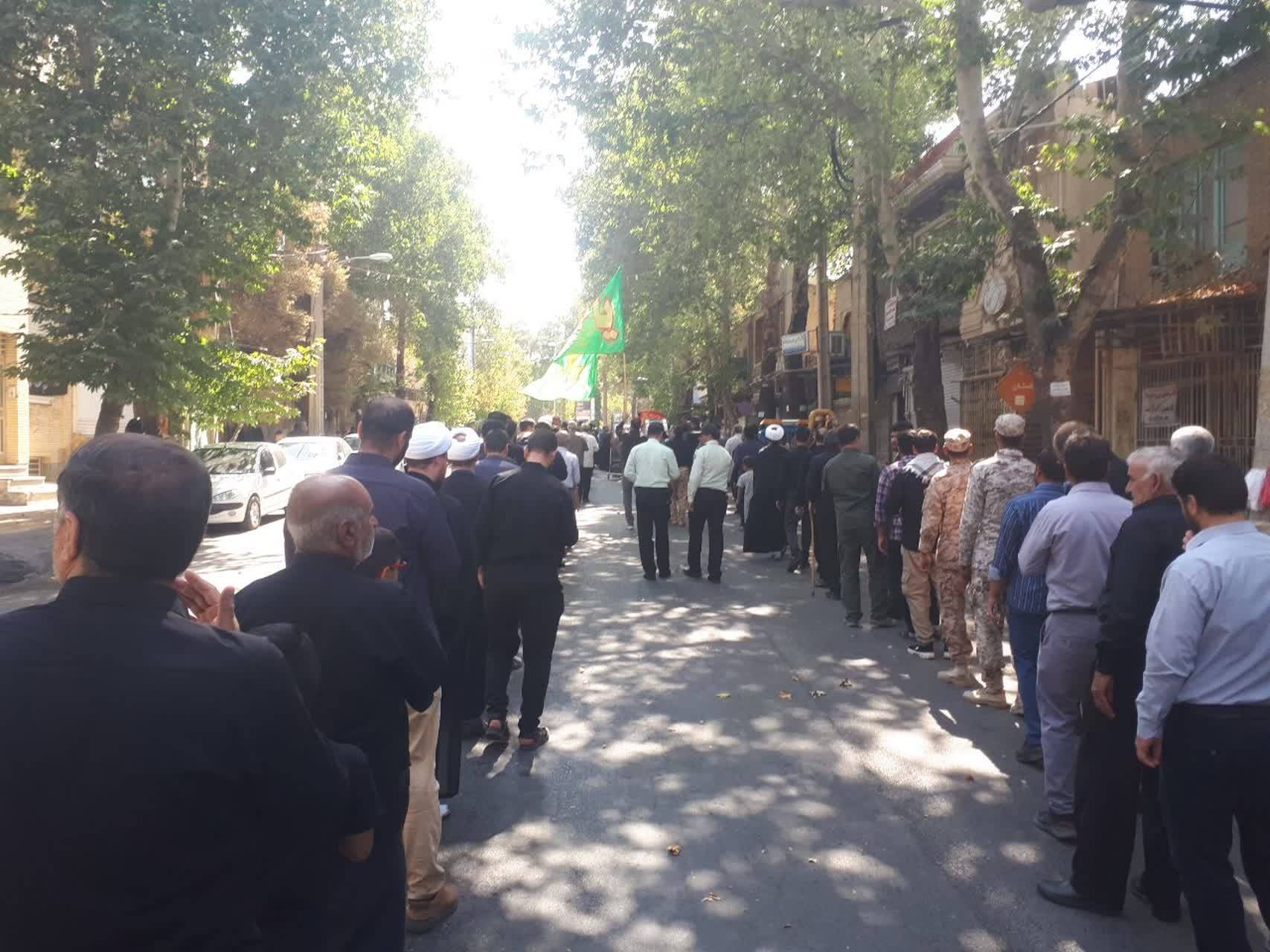 دسته های عزاداری در خوی به مناسبت ماه صفر