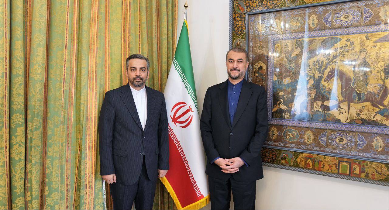 دیدار سفرای جدید کشورمان در ازبکستان و سریلانکا با امیرعبداللهیان علیرضا دلخوش