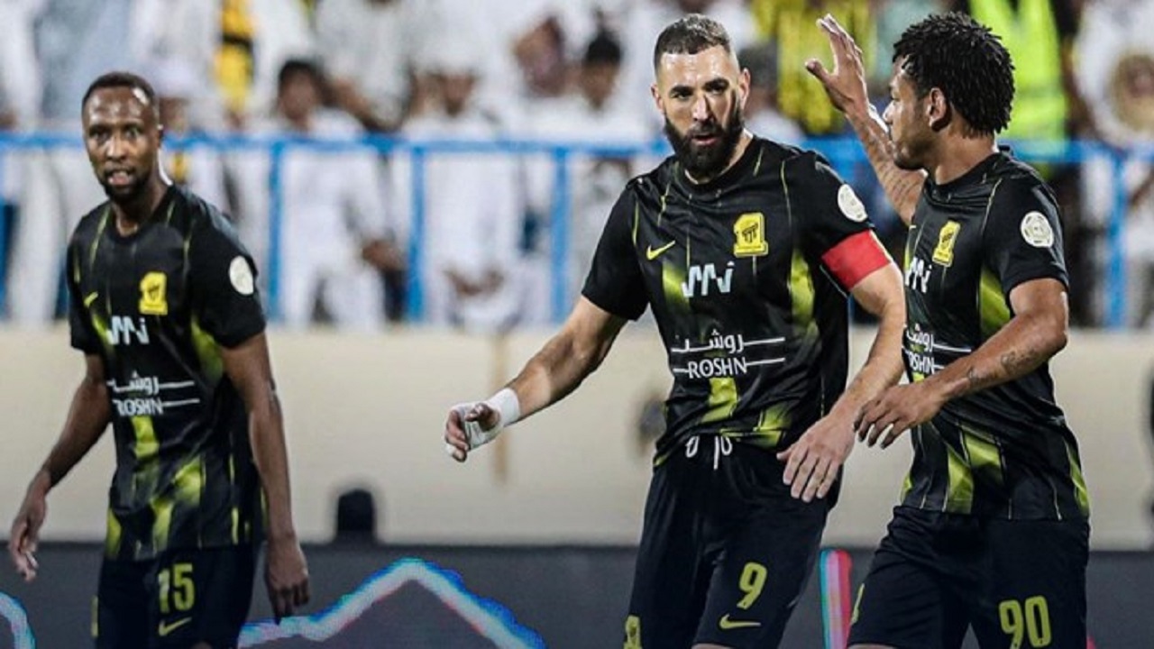 صدرنشینی الاتحاد با گلزنی بنزما