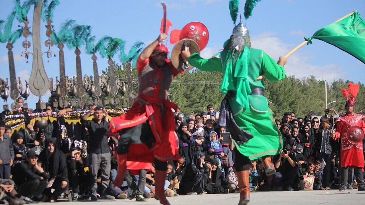 برگزاری مراسم تعزیه خوانی به سبک اهالی روستای قودجان خوانسار+ فیلم