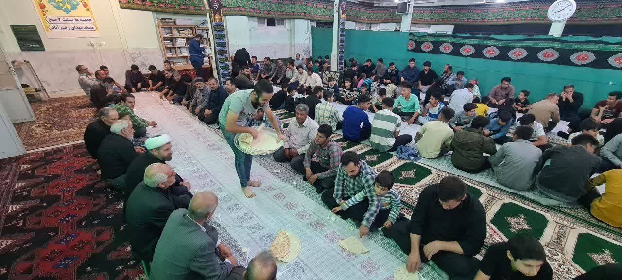 حال و هوای دهه پایانی ماه صفر در روستای رحیم آباد بویین زهرا
