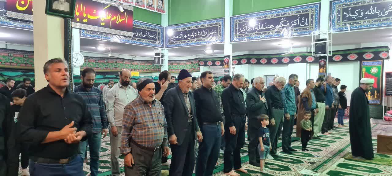 مراسم سوگواری دهه پایانی ماه صفر در روستای رحیم آباد