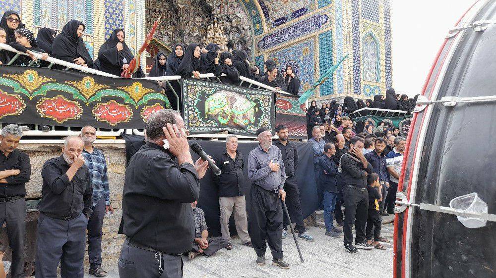 مراسم سوگواری پایان ماه صفر