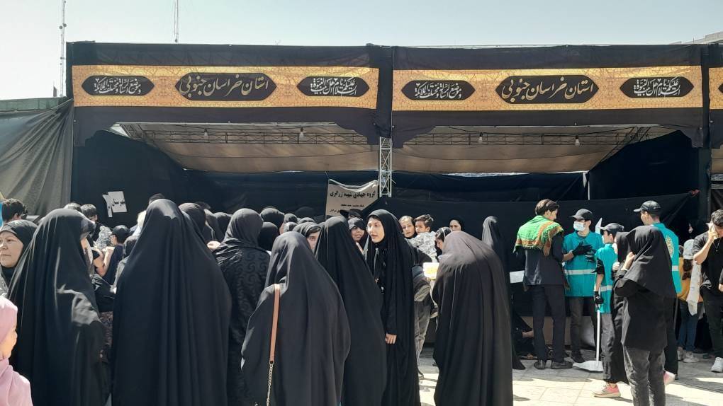 خدمات رسانی موکب ها در مشهد