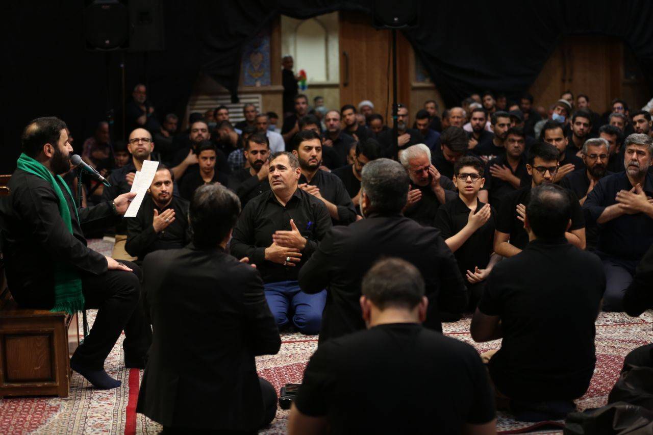 مزاسم سوگواری 28 صفر در فاطمیه تهران