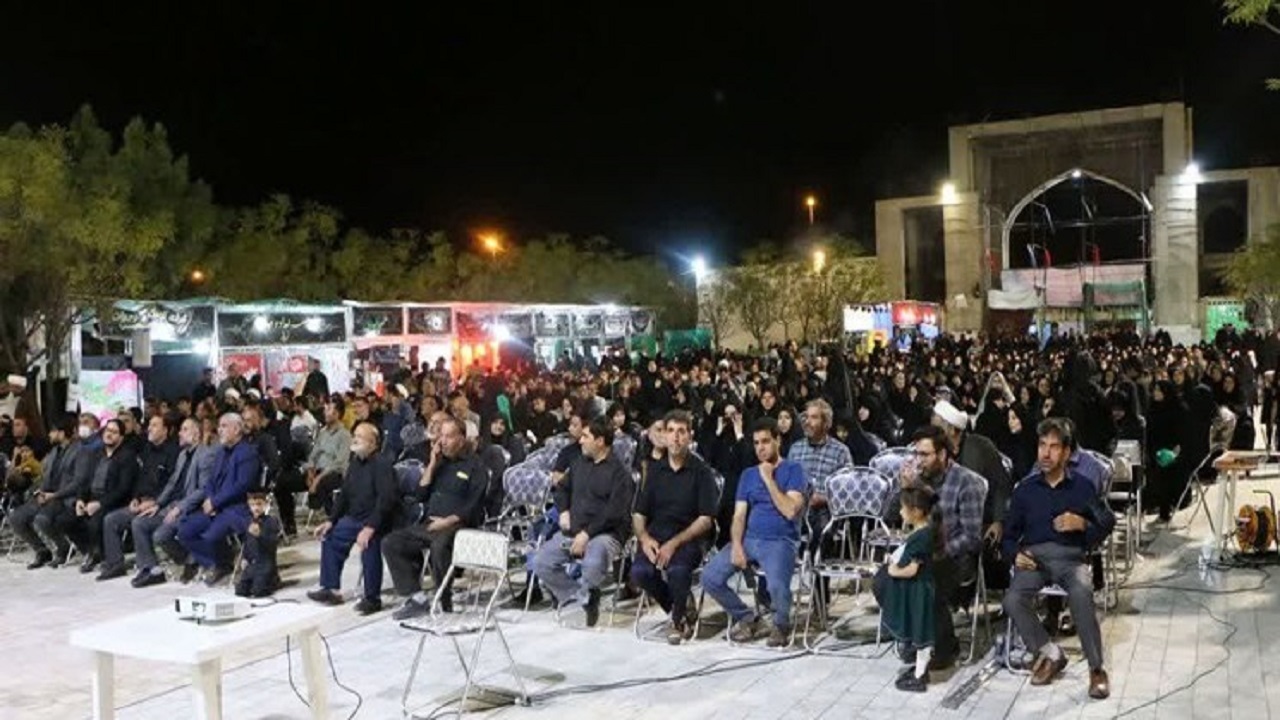 مراسم شکرانه خدمت قرارگاه مردمی اربعین قم برگزار شد