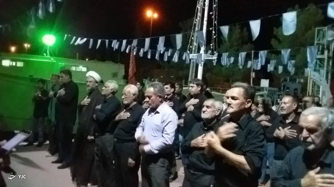 عزاداری مردم امین شهر انار