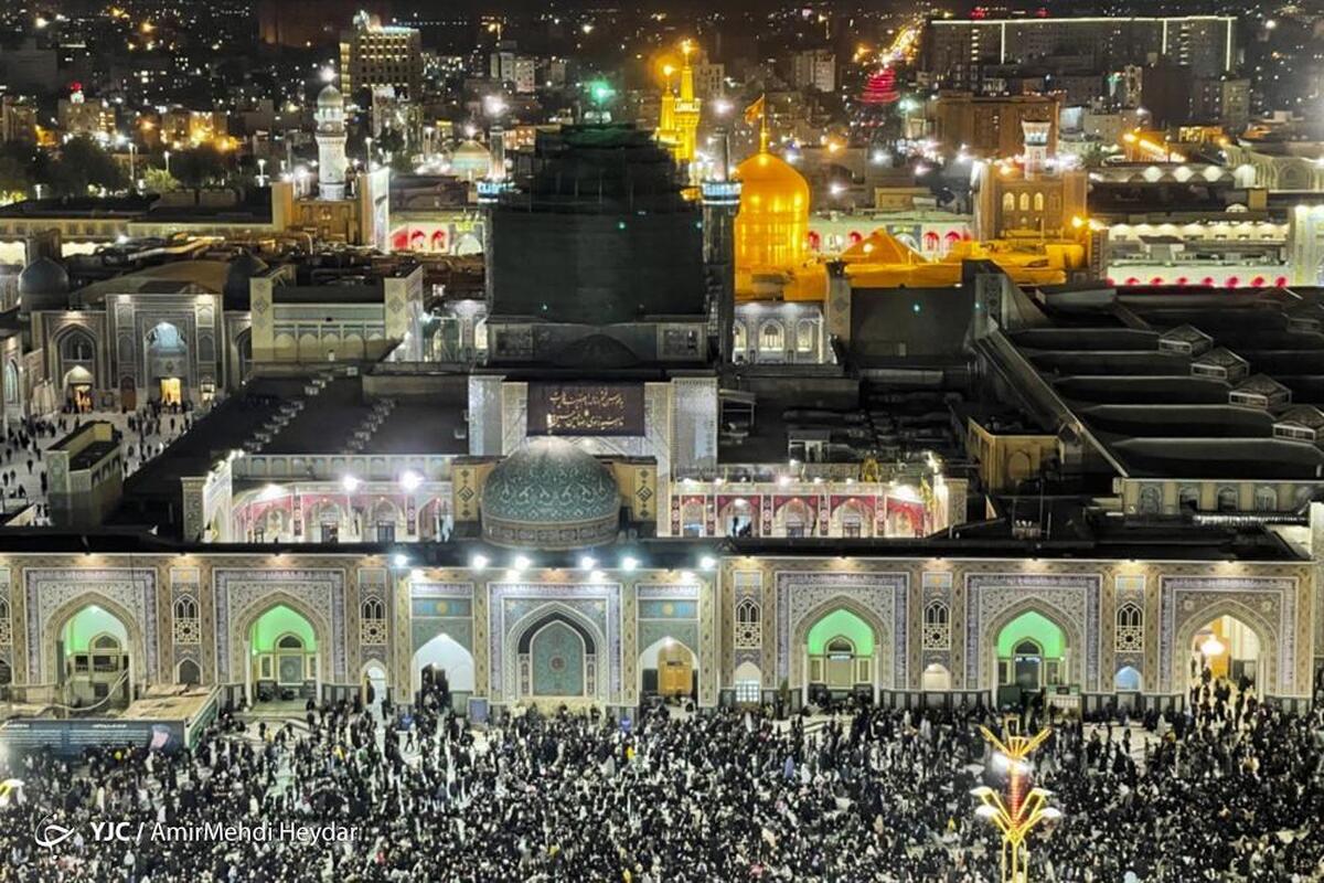 مراسم خطبه خوانی شب شهادت امام رضا (ع)