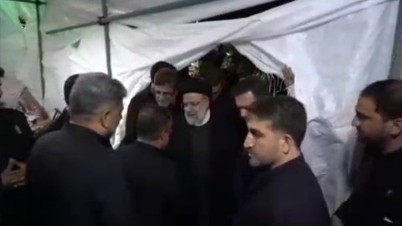 بازدید رئیس جمهور از مواکب حرم مطهر رضوی+ فیلم