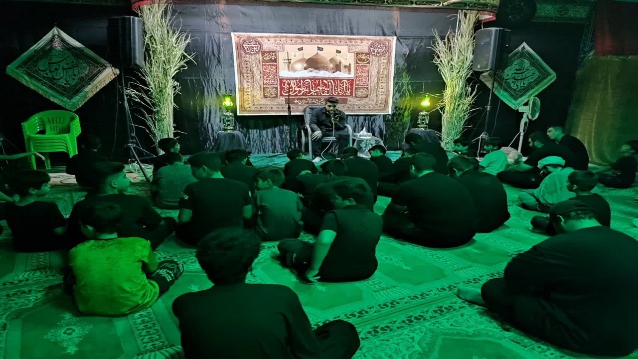 سوگواری عزاداران سرخه به مناسبت شهادت امام مهربانی‌ها + تصاویر