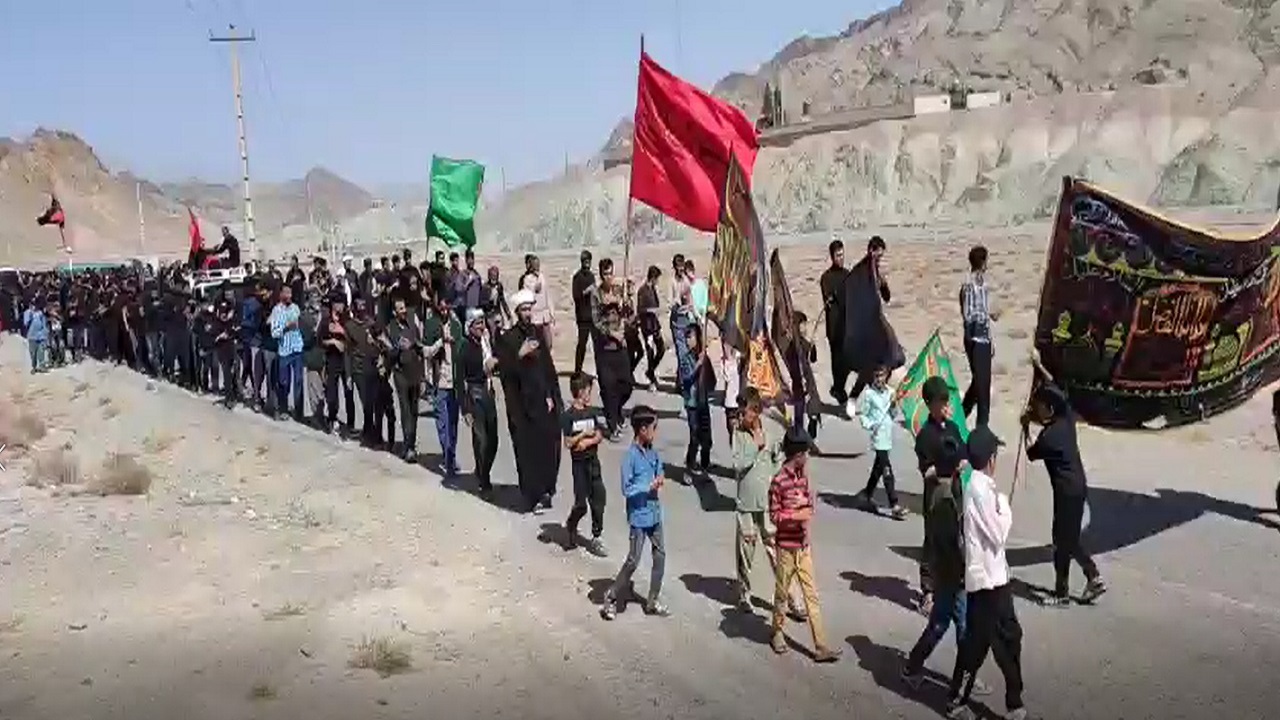 عزاداری روستا‌های مرزی خراسان جنوبی در سالروز شهادت امام رضا (ع)