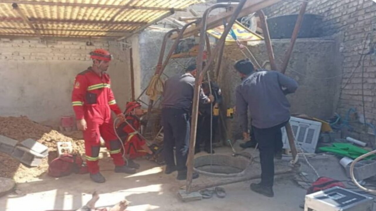 جان باختن ۲ چاه کن افغانستانی در شیراز