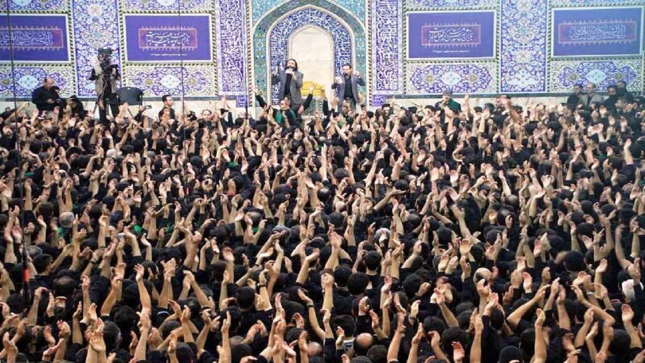 دارالعباده سوگوار هشتمین امام همام