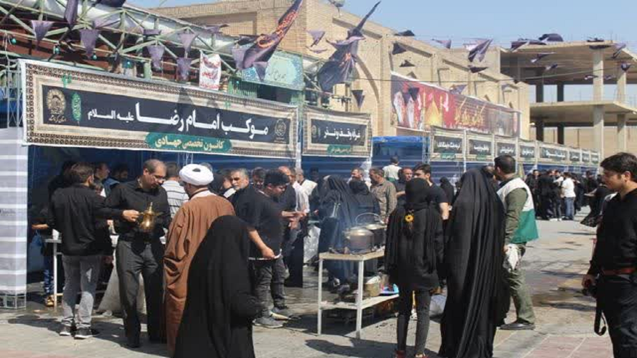 برگزاری آیین سالروز شهادت امام رضا (ع) در کرمانشاه