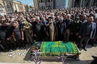 تشییع پیکر شهید سردار محمدباقر رنجبر در شیراز