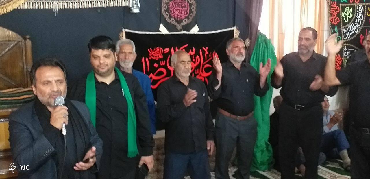 عزاداری شهادت امام رئوف با قدمت ۳۰۰ ساله در روستای خرم آباد کوهبنان