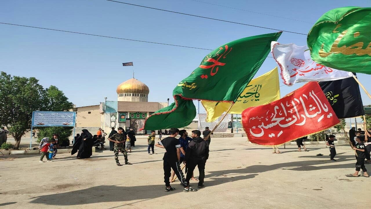 پیاده روی آبادانی ها تا قدمگاه امام رضا(ع)
