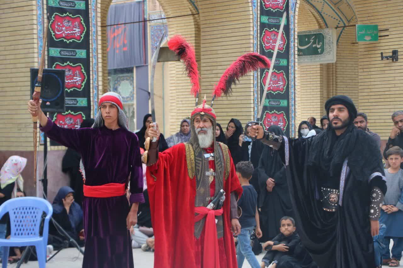 برگزاری آیین تعزیه خوانی در جوپار کرمان برگزاری آیین تعزیه خوانی در جوپار کرمان