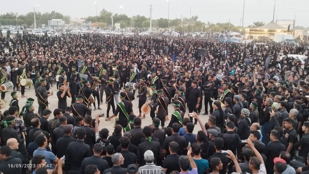 مراسم عظیم عزاداری