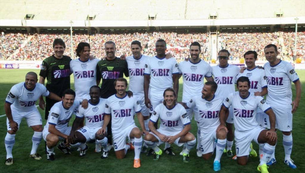 تیم منتخب ستارگان فوتبال جهان در ایران