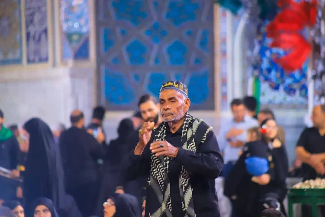 مراسم گرامیداشت شهید مدافع امنیت در مشهد مقدس
