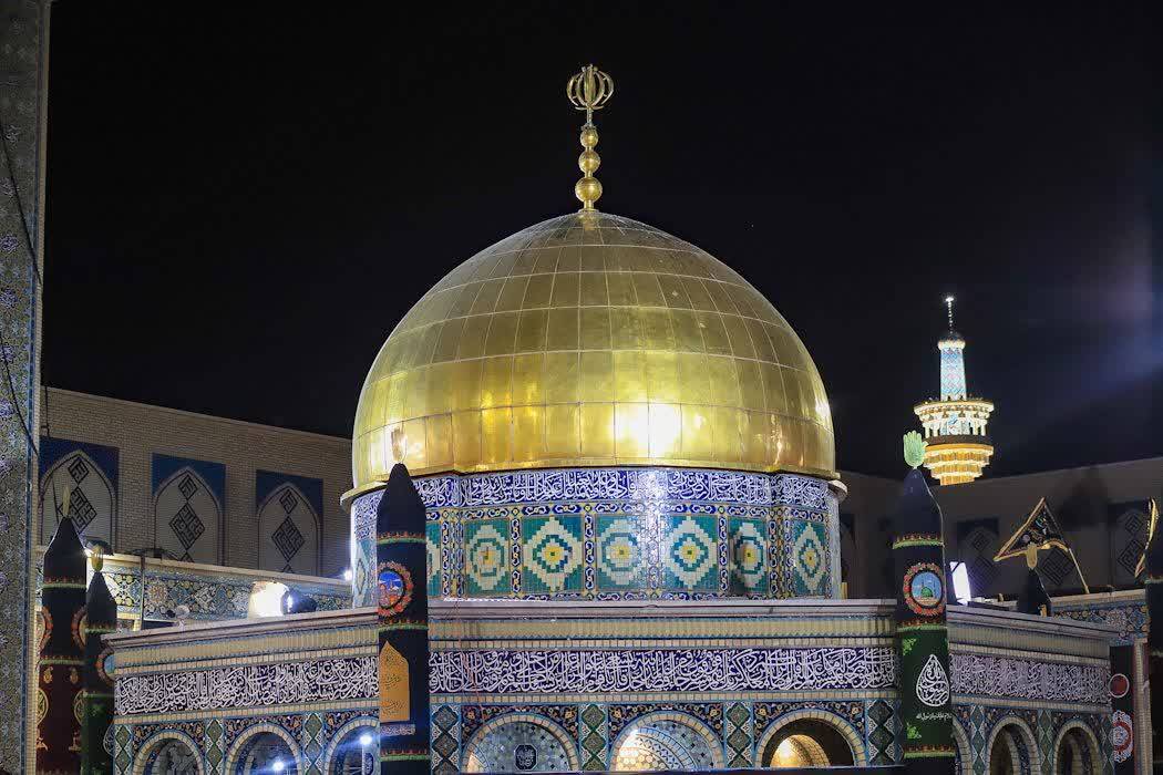 حرم امام رضا(ع) در روز پایانی ماه صفر