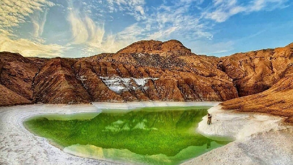 کویر زیبای خوریان از جاذبه‌های گردشگری و صنعتی سمنان + فیلم